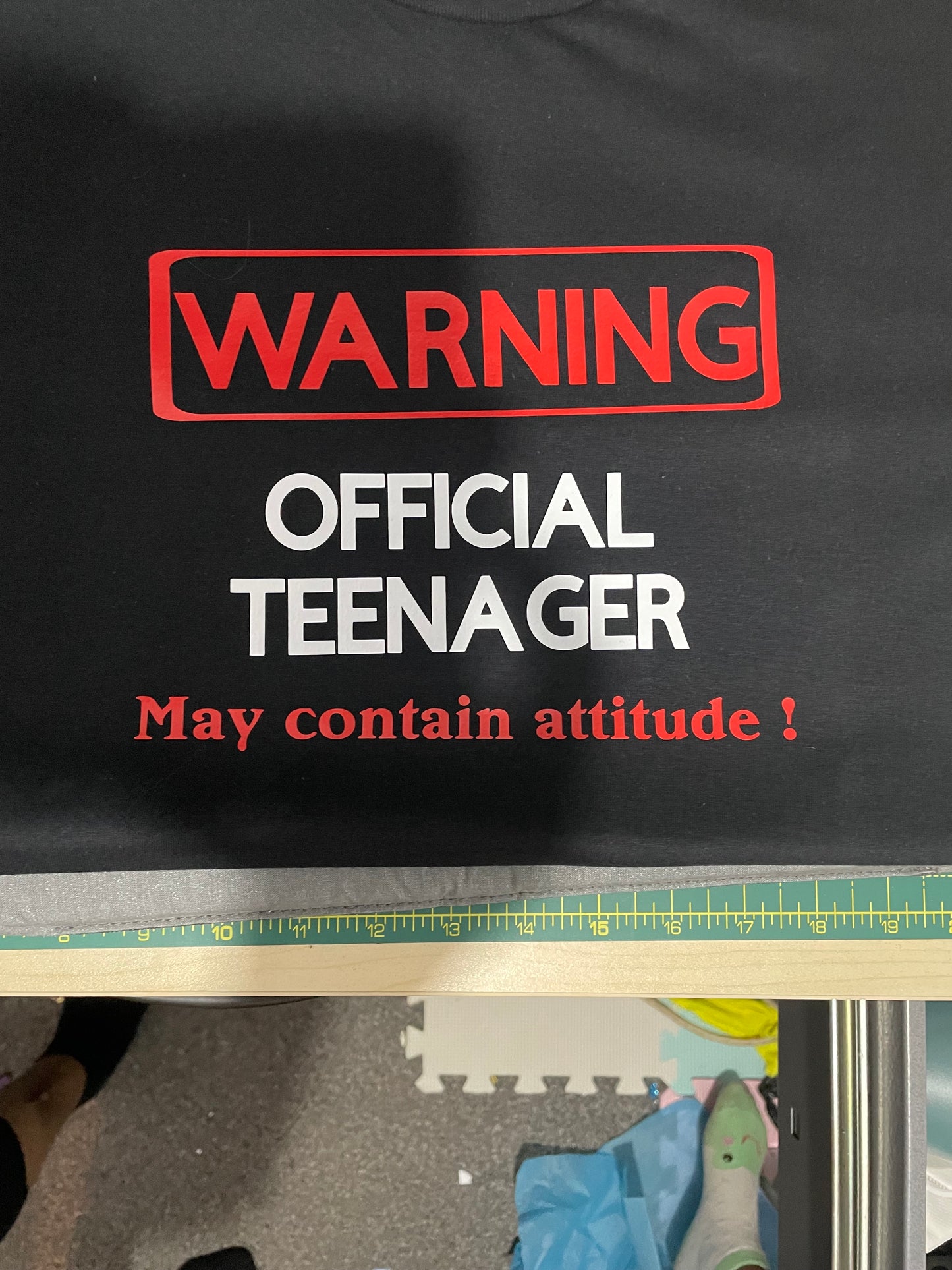 Official teenager birthday t-shirt