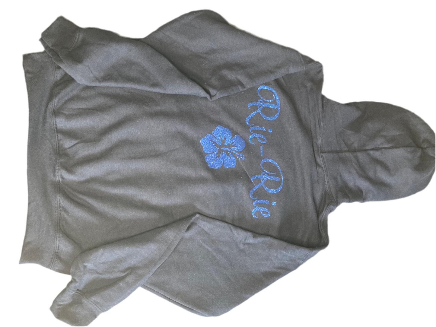 Custom Vinyl or Glitter any name hoodie