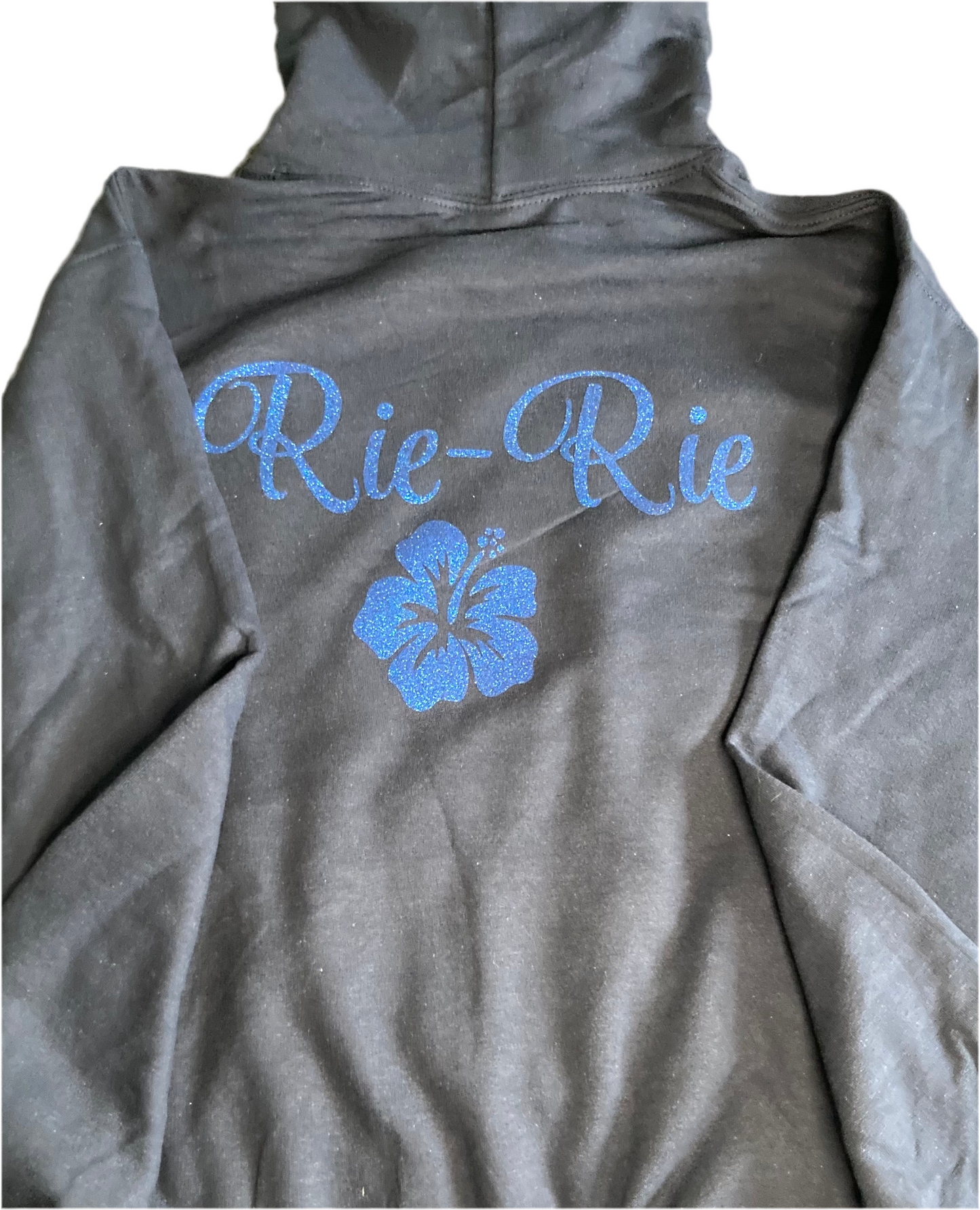 Custom Vinyl or Glitter any name hoodie