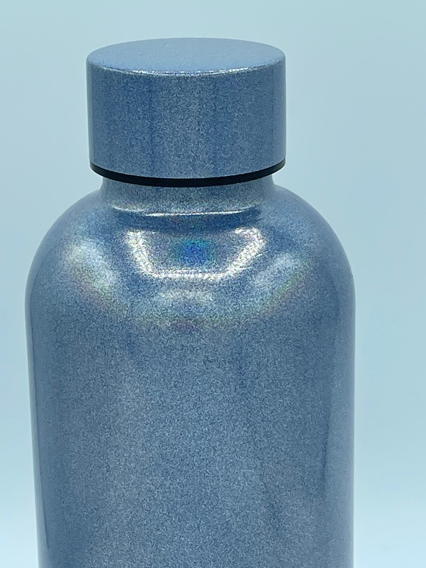 Shimmer 500ml double walled water bottle personalise with your name on both sides of bottle
