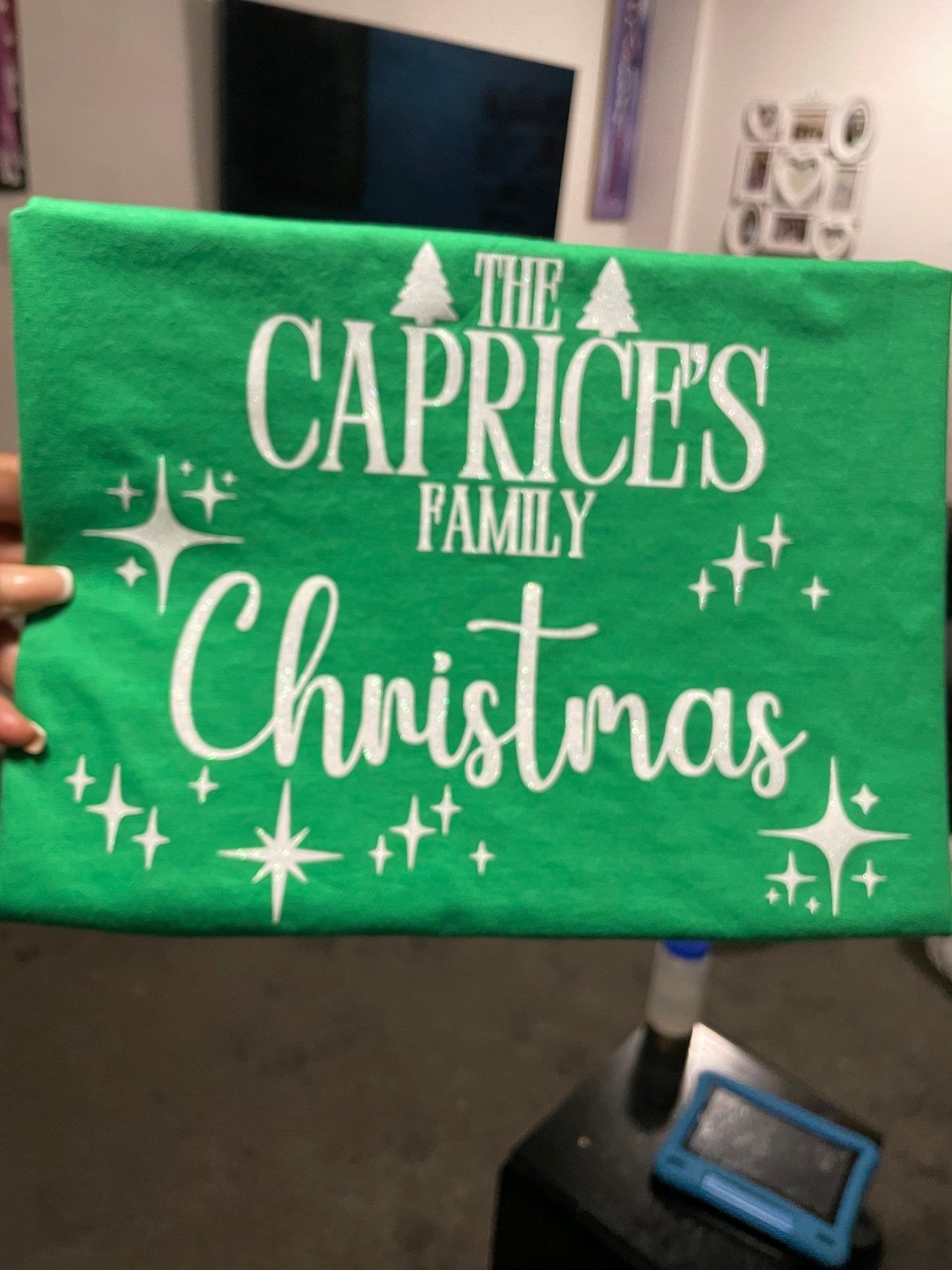 Glitter Your Family Christmas T-shirt
