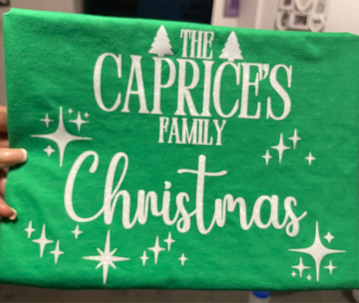 Glitter Your Family Christmas T-shirt