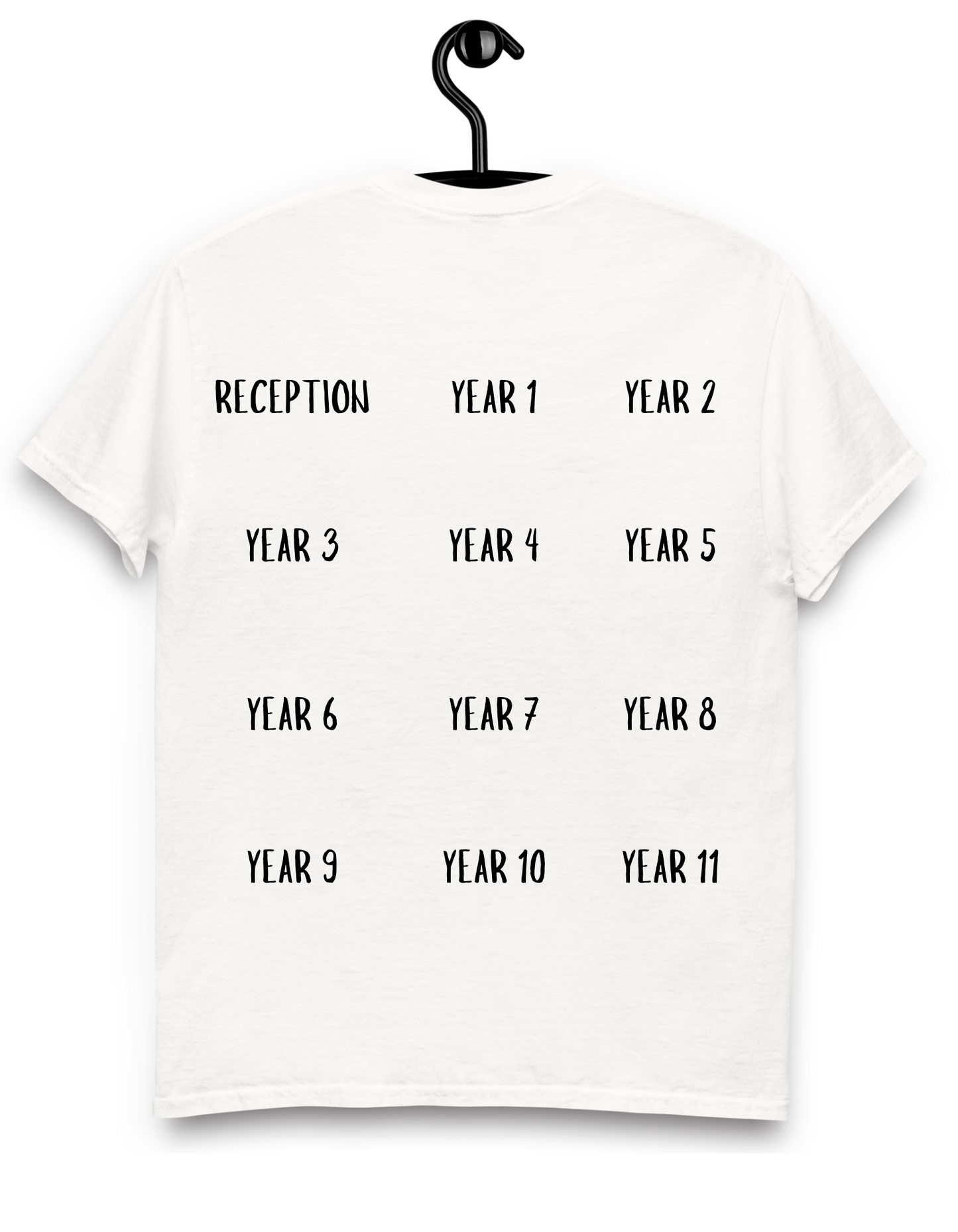 Class of Any year, Grow with me t-shirt