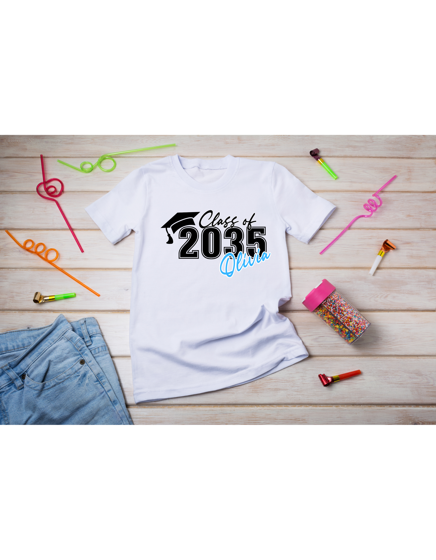 Class of Any year, Grow with me t-shirt