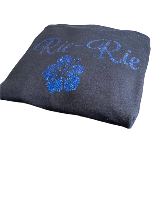 Custom Vinyl or Glitter any name hoodie