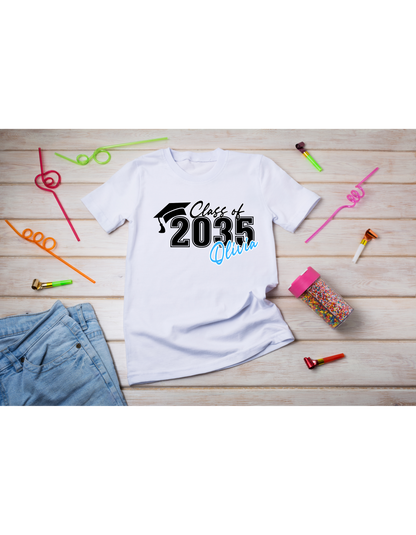 Class of Any year, Grow with me t-shirt