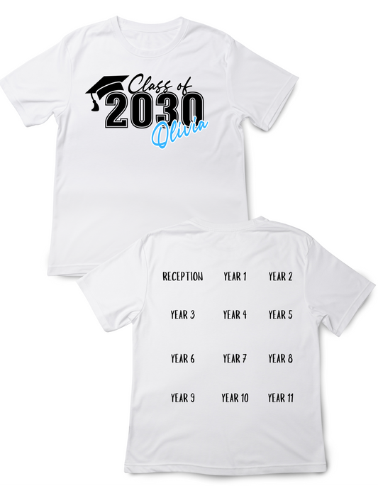 Class of Any year, Grow with me t-shirt