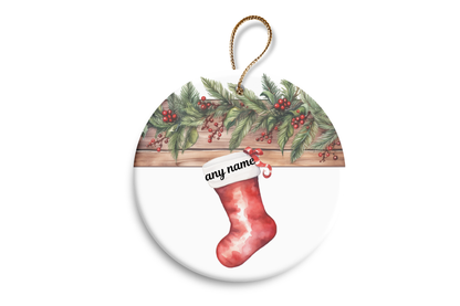 Our first Christmas as a family of….any number , customise each stocking with any name