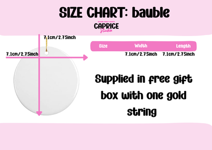 My first Christmas blue edition, custom with any name